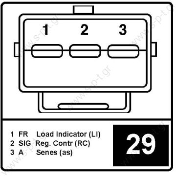 DAN582, DENSO  ΔΥΝΑΜΟ FORD  	12V 105 Amp  FORD FOCUS C-MAX, FOCUS II    Pulley Coupling Drive Product Type:	Alternator Product Application:	Ford / Jaguar / Mazda Replacing 101210-0921 Lucas LRA2913 O.E.M 4M5T-10300-LA,LB,LB Ford Various Models - 